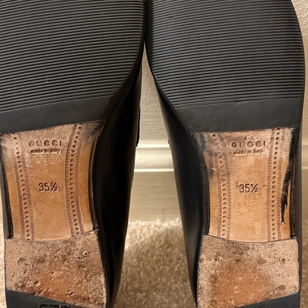 Gucci Jordaan Horsebit Loafers - Picture 8 of 8